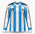 OG Argentina 2006 World Cup Full Sleeve Messi Football Jersey
