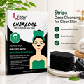 LERRY Charcoal Nose Pore Strips Pack of 10 for Clear Skin