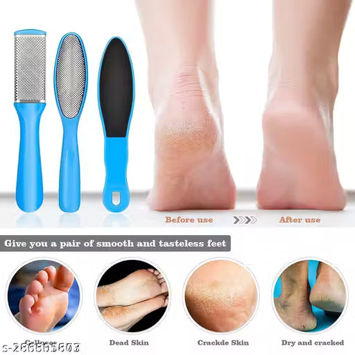 Pedicure Kits - Callus Remover for Feet, 23 in 1 Professional Manicure Set Pedicure Tools Stainless Steel Foot Care, Foot File Foot Rasp Dead Skin for Women Men Home Foot Spa Kit, Blue
